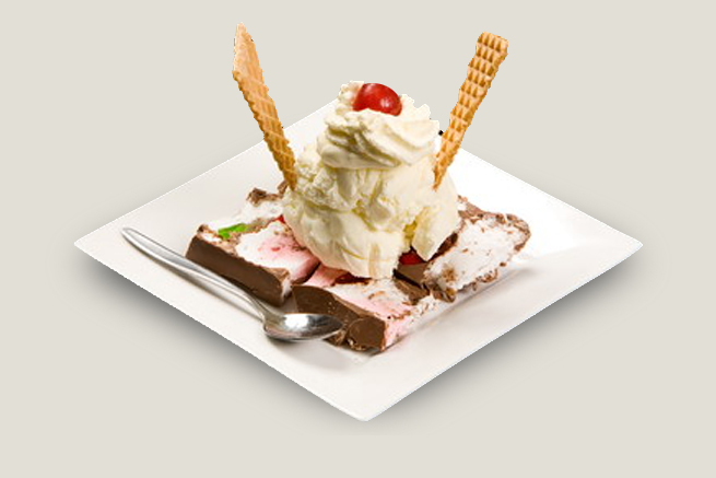 delicious chocolate at cafe