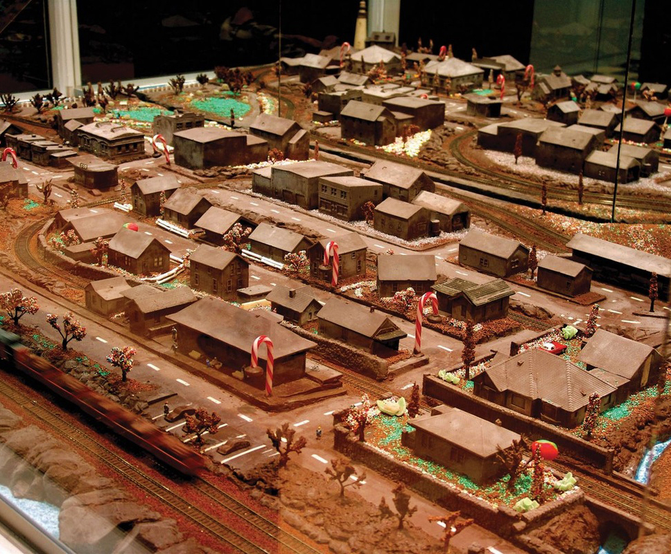 Chocolate village