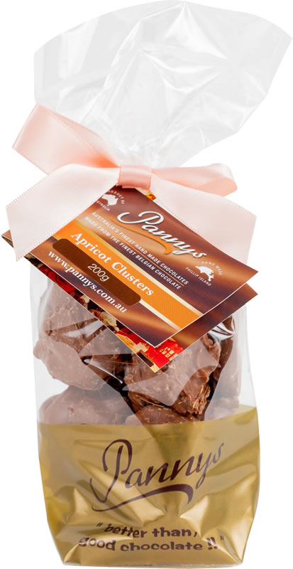 Milk Apricot Clusters 200g