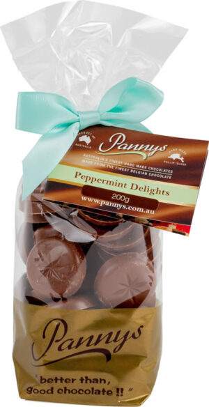 Milk Chocolate Peppermint Delights 200g